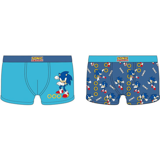 SET 2 CALZONCILLOS BOXER SONIC THE HEDGEHOG INFANTIL SURTIDO image 0