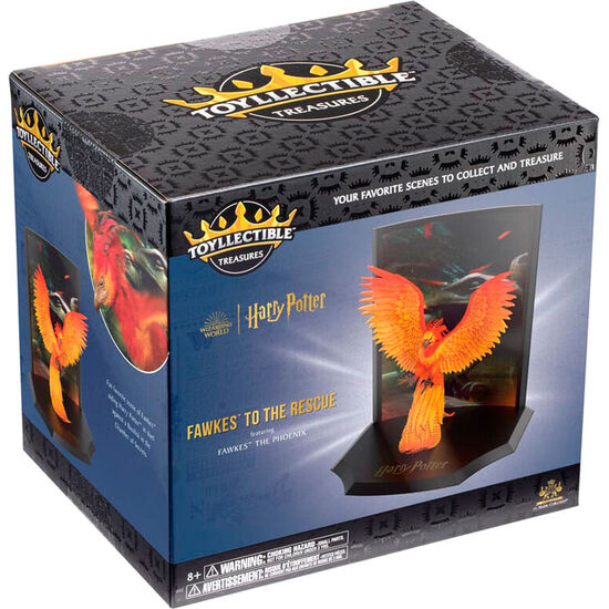 ESTATUA FAWKES FAWKES TO THE RESCUE HARRY POTTER 13CM image 3