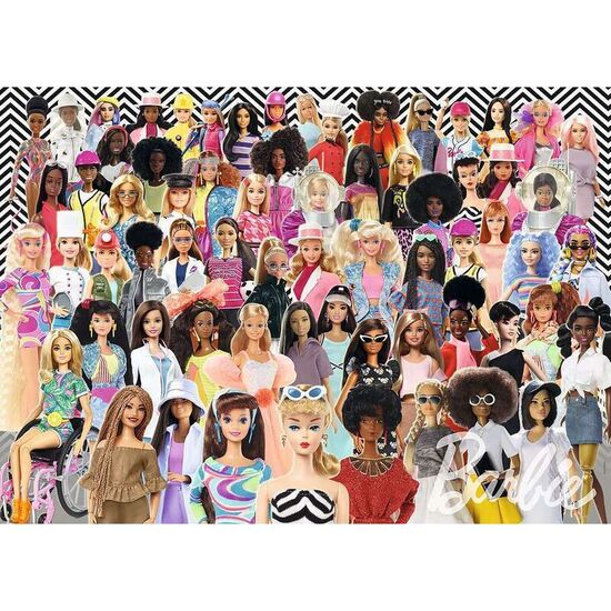PUZZLE BARBIE CHALLENGE 1000PZS image 1