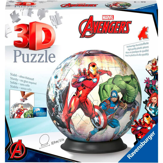 PUZZLE 3D LOS VENGADORES AVENGERS MARVEL 72PZS image 1