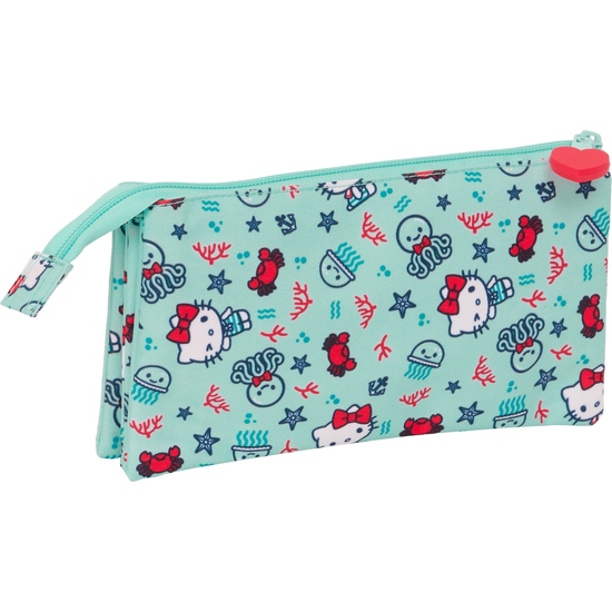 PORTATODO TRIPLE HELLO KITTY "SEA LOVERS" image 1