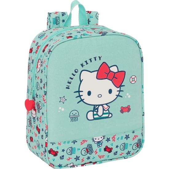 MOCHILA GUARDERIA ADAPT.CARRO HELLO KITTY "SEA LOVERS" image 0