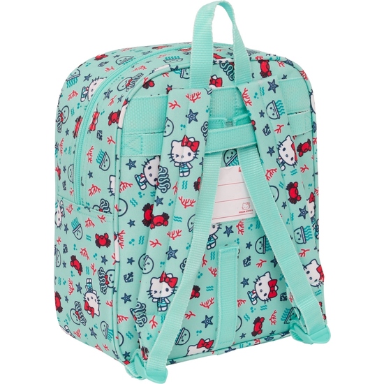 MOCHILA GUARDERIA ADAPT.CARRO HELLO KITTY "SEA LOVERS" image 1