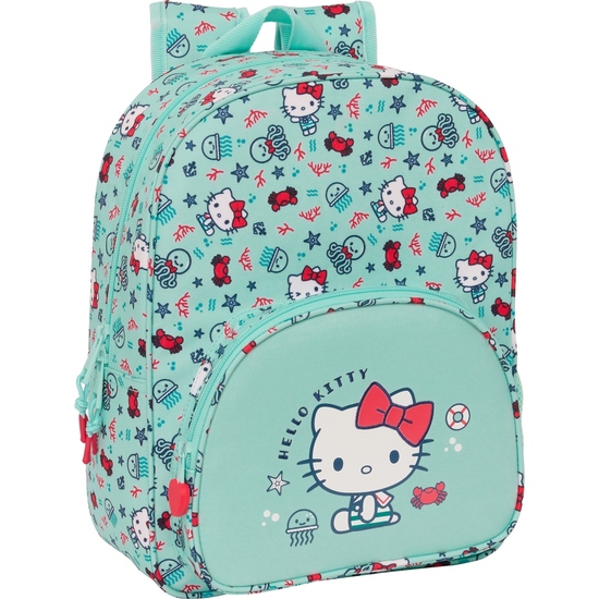 MOCHILA INFANTIL ADAPT.CARRO HELLO KITTY "SEA LOVERS" image 0