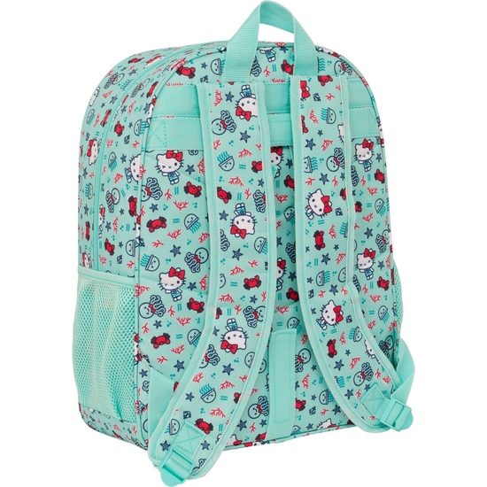 MOCHILA DE 33 CM ADAPT.CARRO HELLO KITTY "SEA LOVERS" image 1