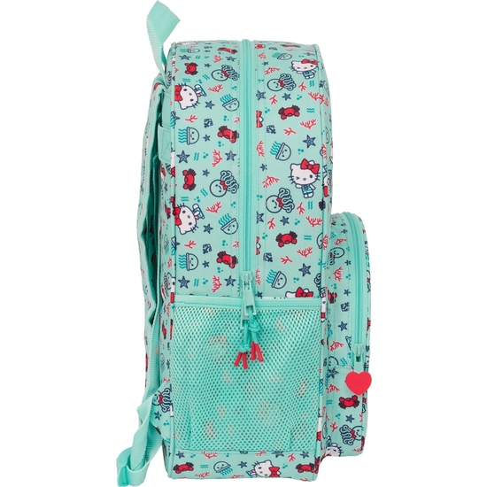 MOCHILA DE 33 CM ADAPT.CARRO HELLO KITTY "SEA LOVERS" image 2