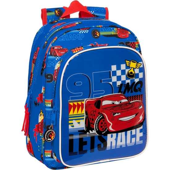 MOCHILA INFANTIL ADAPT.CARRO CARS "RACE READY" image 0