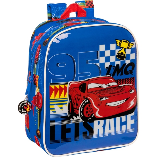 MOCHILA GUARDERIA ADAPT.CARRO CARS "RACE READY" image 0