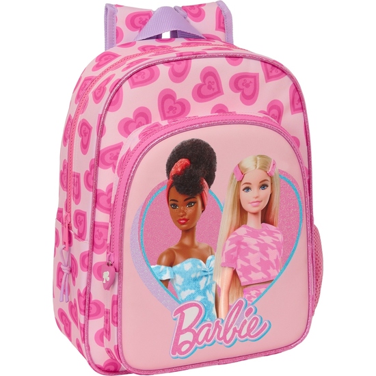 MOCHILA INFANTIL ADAPT.CARRO BARBIE "LOVE" image 0