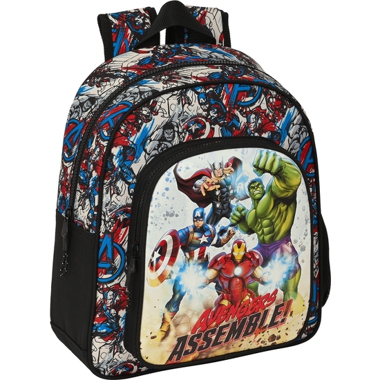 MOCHILA INFANTIL ADAPT.CARRO AVENGERS "FOREVER" image 0