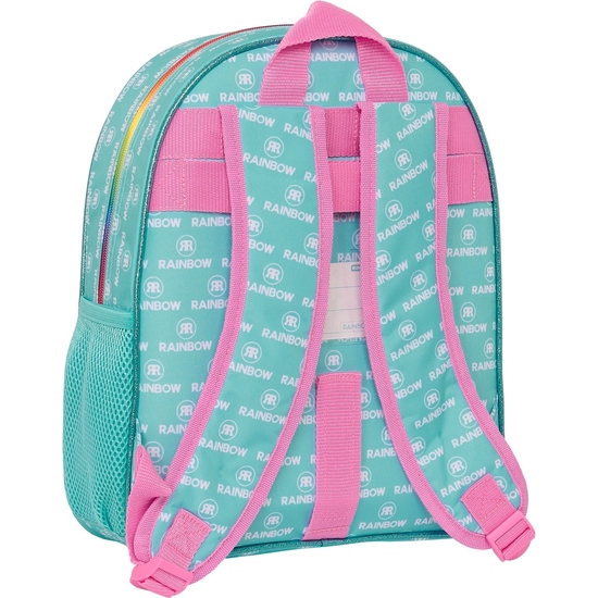 MOCHILA INFANTIL ADAPT.CARRO RAINBOW HIGH "PARADISE" image 1