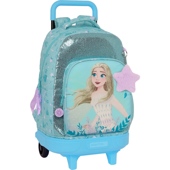 MOCHILA GDE. C/RUEDAS COMPACT EXTRAIBLE FROZEN II "HELLO SPRING" image 0