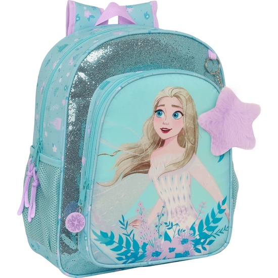 MOCHILA JUNIOR ADAPT.CARRO FROZEN II "HELLO SPRING" image 0