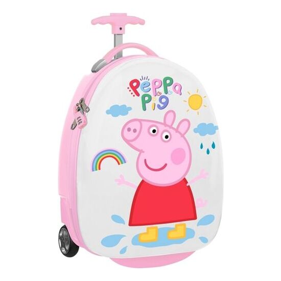 TROLLEY INFANTIL 16" PEPPA PIG "ICE CREAM" image 0