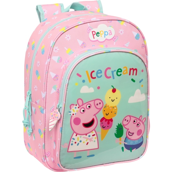 MOCHILA INFANTIL ADAPT.CARRO PEPPA PIG "ICE CREAM" image 0