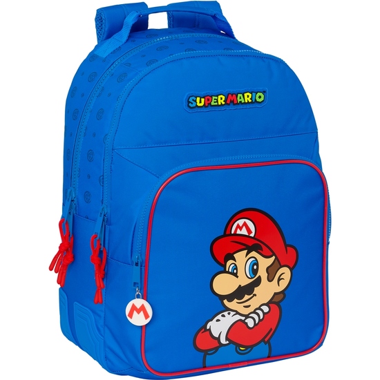 MOCHILA DOBLE ADAPT.CARRO SUPER MARIO "PLAY" image 0