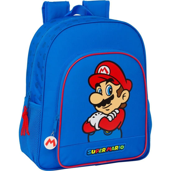 MOCHILA JUNIOR ADAPT.CARRO SUPER MARIO "PLAY" image 0