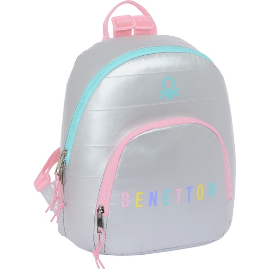 MINI MOCHILA BENETTON "SILVER" image 0