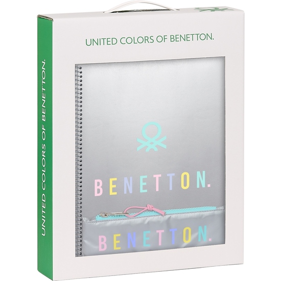SET DE REGALO PQÑO. BENETTON "SILVER" image 0
