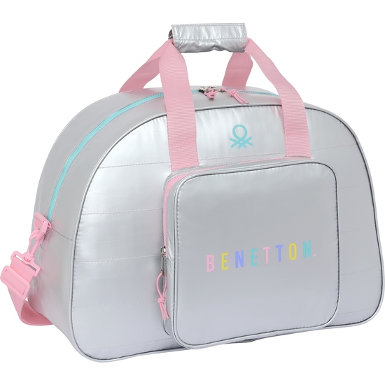 BOLSA DEPORTE BENETTON "SILVER" image 0