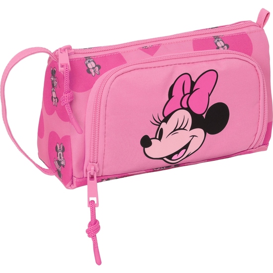 PORTATODO CON BOLSILLO DESPLEGABLE VACIO MINNIE MOUSE "LOVING" image 0