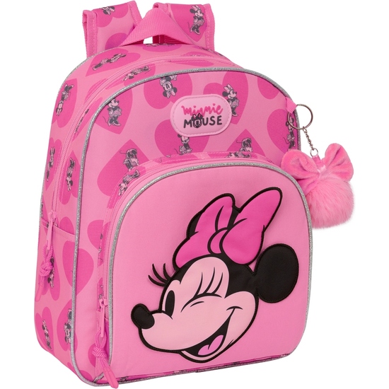 MOCHILA INFANTIL ADAPT.CARRO MINNIE MOUSE "LOVING" image 0