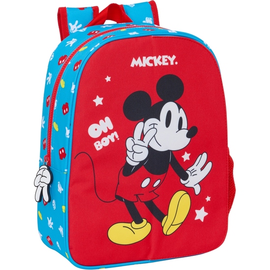 MOCHILA INFANTIL ADAPT.CARRO FRONT-INTER MICKEY MOUSE "FANTASTIC" image 0