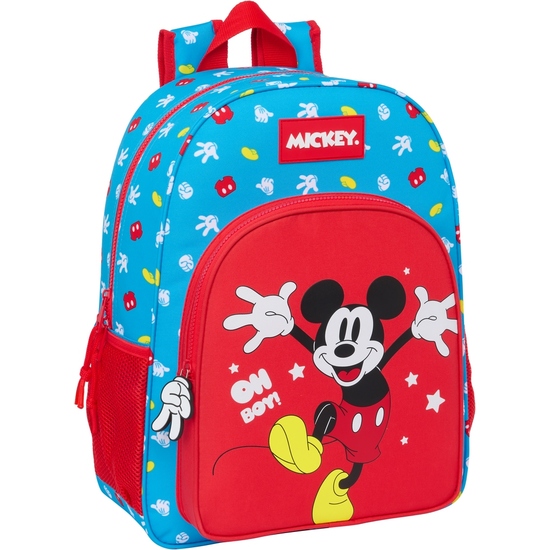 MOCHILA DE 33 CM ADAPT.CARRO MICKEY MOUSE "FANTASTIC" image 0