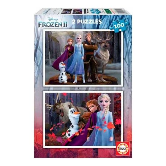 2 PUZZLES DE 100 PIEZAS FROZEN "BELIEVE" image 0