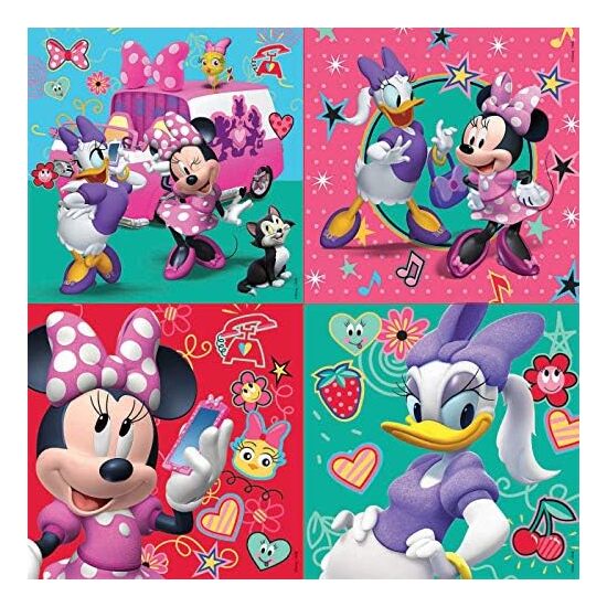 MALETIN CON 4 PUZZLES MINNIE MOUSE "ME TIME" image 1