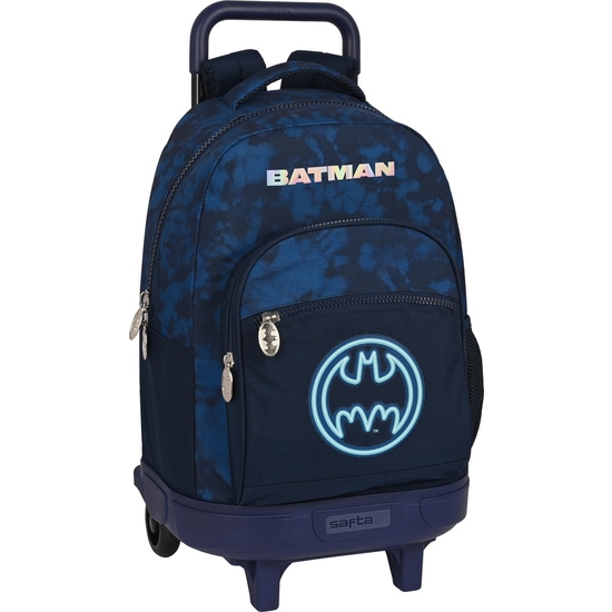 MOCHILA GDE. C/RUEDAS COMPACT EXTRAIBLE BATMAN "LEGENDARY" image 0