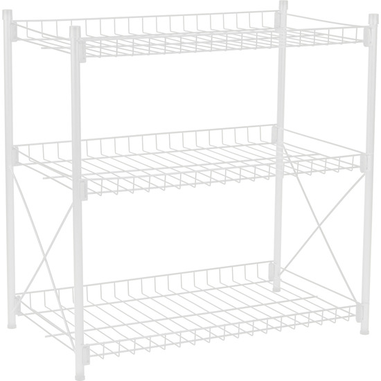 ESTANTERIA 3 NIVELES METAL 52X34X55 CONFORTIME image 6