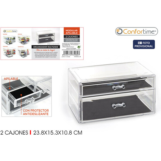 MULTI-PURPOSE DRAWER ORGANIZER CONFORTIME image 0