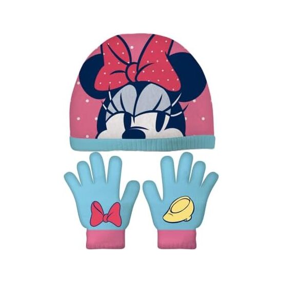 SET GORRO/GUANTES INFANTIL 51/54 MINNIE MOUSE "LUCKY" image 0