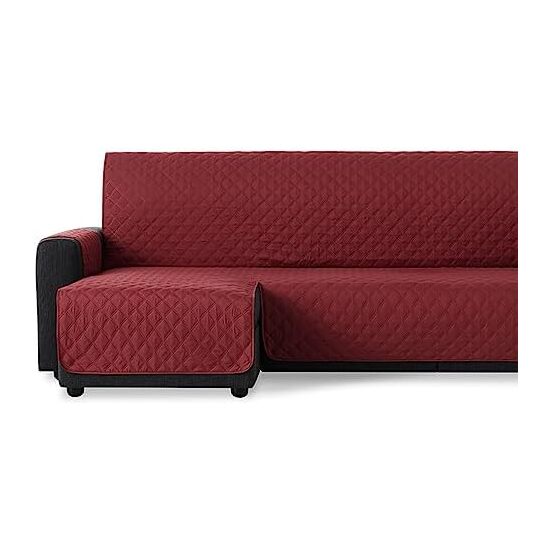 CUBRE SOFÁ CHAISE LONGUE ACOLCHADO MAUI BRAZO IZQUIERDO 200CM, ROJO. SALVASOFÁ PARA CHAISE LONGUE ACOLCHADO image 1