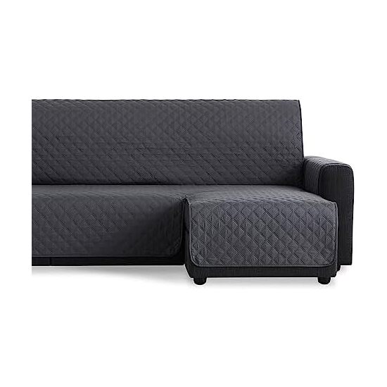 CUBRE SOFÁ CHAISE LONGUE ACOLCHADO MAUI BRAZO DERECHO 280CM, GRIS. SALVASOFÁ PARA CHAISE LONGUE ACOLCHADO image 1