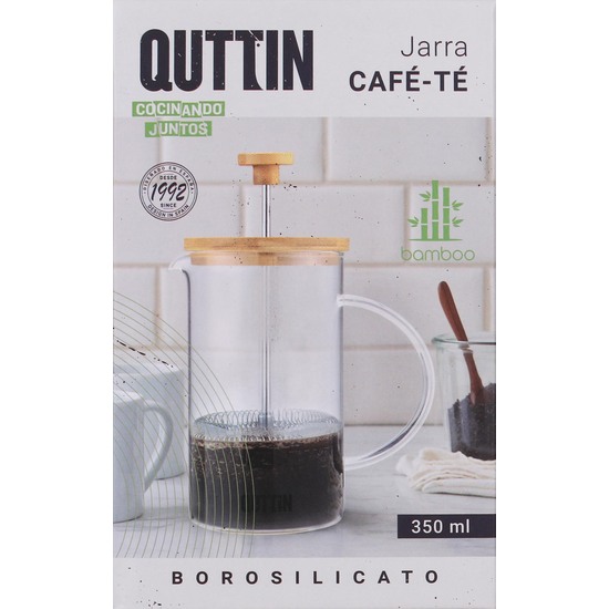 JARRA CAFETE BOROSS 350ML T/BAMBU QUTTIN image 1