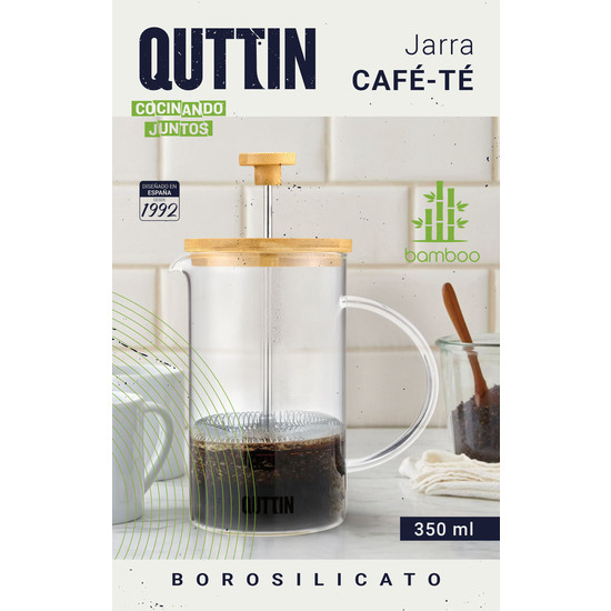 JARRA CAFETE BOROSS 350ML T/BAMBU QUTTIN image 7