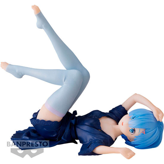 FIGURA REM DRESSING GOWN RELAX TIME RE:ZERO STARTING LIFE IN ANOTHER WORLD 10CM image 0