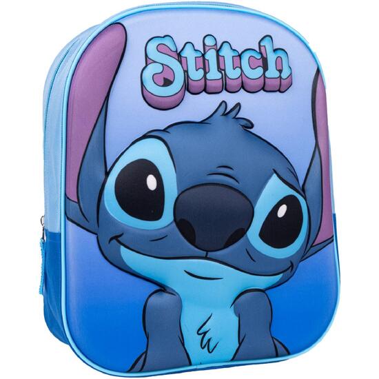 MOCHILA 3D STITCH DISNEY 31CM image 0