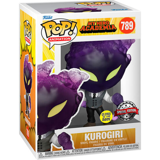 FIGURA POP MY HERO ACADEMIA KUROGIRI EXCLUSIVE image 0