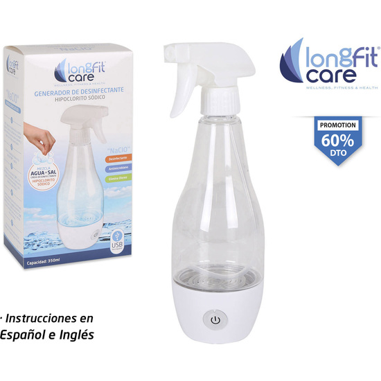 GENERADOR DE DESINFECTANTE LONGFIT CARE image 0