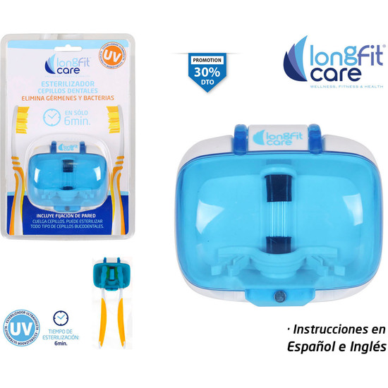 ESTERILIZADOR CEPILLO BUCOD.BLISLONGFIT CARE image 0