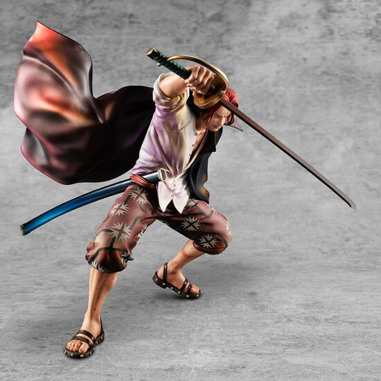 FIGURA SHANKS RED HAIRED PLAYBACK MEMORIES ONE PIECE 21,5CM image 2