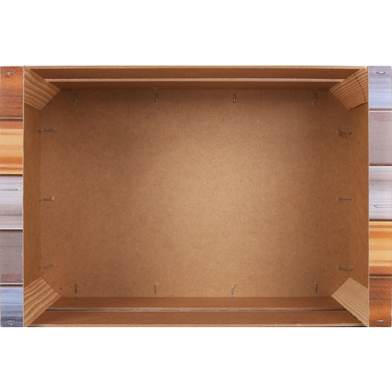 CAJA WOOD BRILLO 44X28.5X23 NATURE CONFORTIME image 3