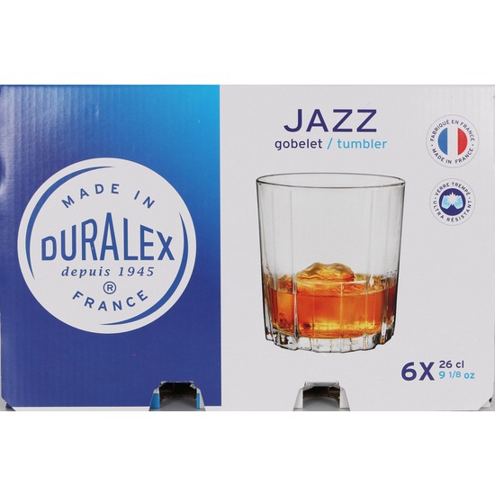 SET 6 VASOS TRANSPARENTE 26CL JAZZ image 3