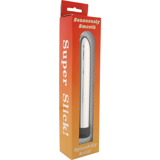 SUPER SLICK VIBRATOR SILVER image 1