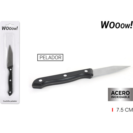 CUCHILLO COCINA PELADOR 7.5CM WOOOW image 0