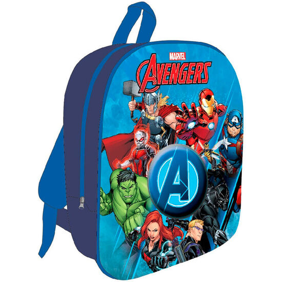 MOCHILA 3D LOS VENGADORES AVENGERS MARVEL 30CM image 0