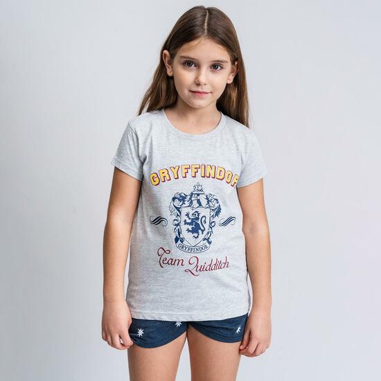 PIJAMA CORTO SINGLE JERSEY PUNTO HARRY POTTER GRAY image 3